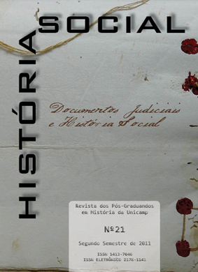 					Visualizar n. 21 (2011): Dossiê Documentos Judiciais e História Social
				
